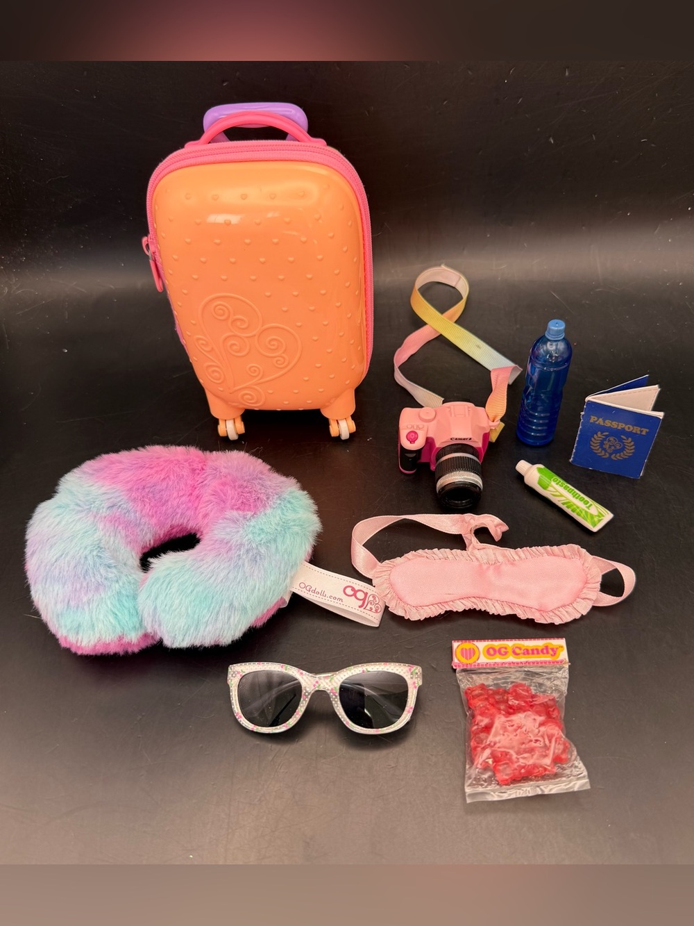 Our Generation Over the Rainbow Luggage Accessory Set for 18" Dolls